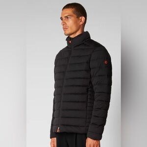 NWT SAVE THE DUCK Black Ari Stretch Puffer Jacket